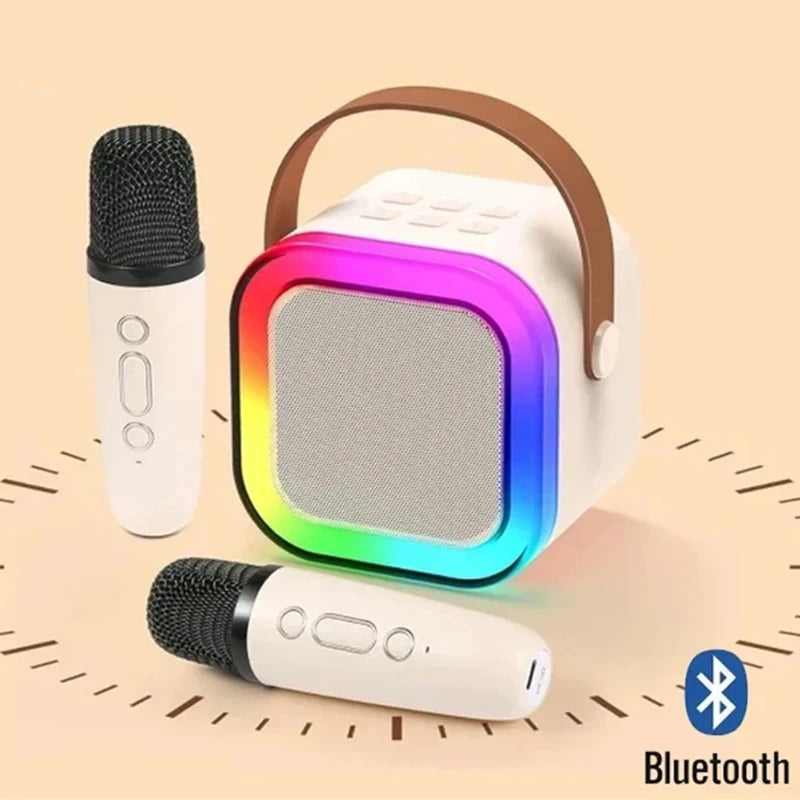 Microfone de áudio Bluetooth K12 máquina de karaoke portátil 5,3 PA speaker system wireless audio with microphone
