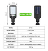Solar Street Lights Outdoor Led Courtyard Wall Lamp Human Body Induction Garden Terrace Garage Solar Induction Lamp