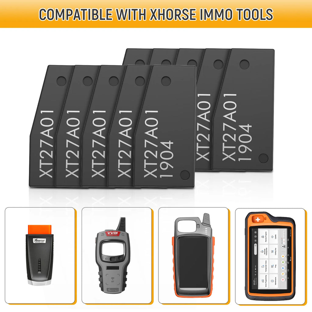 Xhorse VVDI Super Chip XT27A01 XT27A66 Transponder 8A Super Chip For ID46/40/43/4D/8C/8A/T3/47 for VVDI2 Key TooL/Mini Key Tool