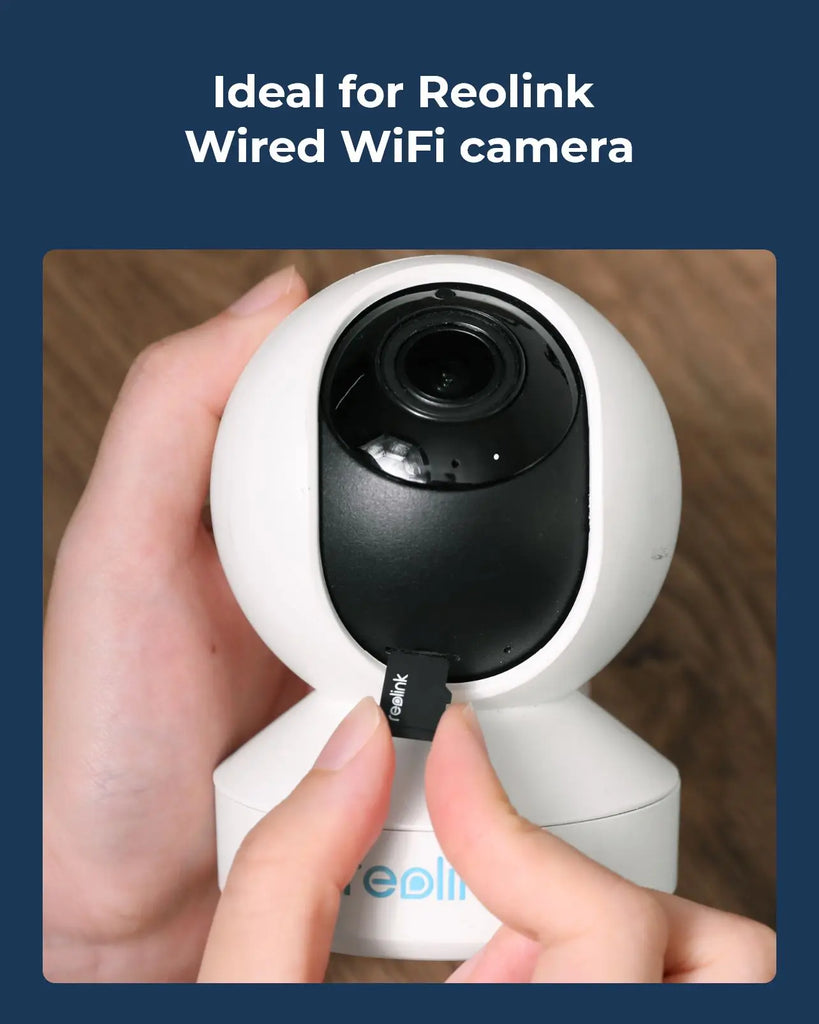 32GB/64GB/128GB/256GB Micro SD card for Reolink IP cameras Argus 2E, E1 Pro, E1 Outdoor，RLC-510A，RLC-811A，RLC-810A，RLC-823A ect