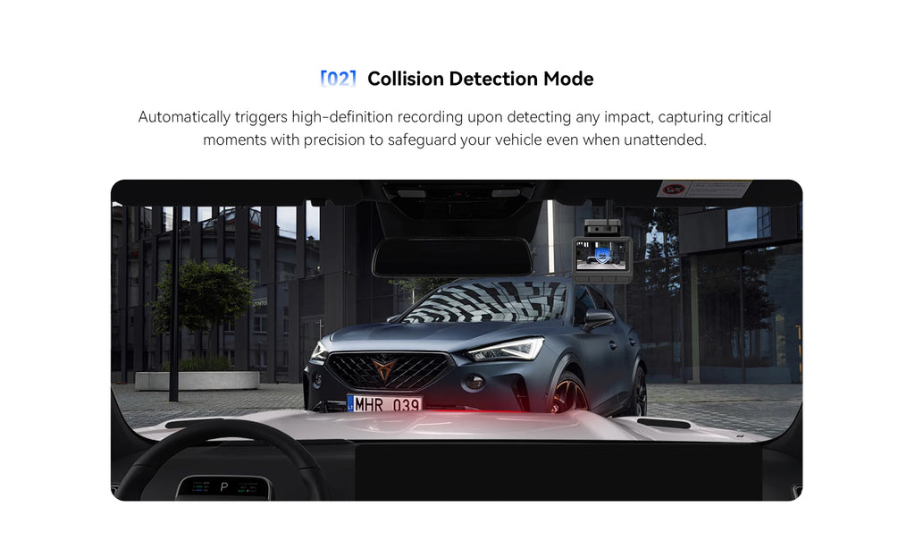 2025 New DDPAI Dash Cam Z50 Pro 4K Car DVR Night Vision 5GHz Wi-Fi GPS ADAS 24h Parking mode Support Front and Rear Camera