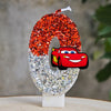 Mcqueen Candles Anime Cake Decor Theme 0-9 Number Candles Birthday Party Cake Topper Kids  Baby Shower  Gift Supplie