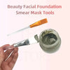 Facial Skin Care Brush Fan Shaped Facial Makeup Mask Brush Soft Bristle Cosmetic Brush Beauty Salon Supplies Spa Beauty Tools