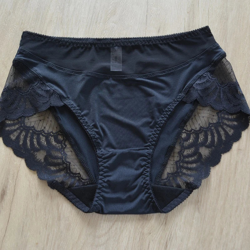 Plus size underpanties Fashion underwear Girl Briefs Pink Ladies Underpanty Comfortable Briefs Women's Panties Lingries