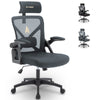 Symino Office Chair With Adjustable Headrest, Armrests, Lumbar Support, Ergonomic Office Chair, Rotating Rocker Function