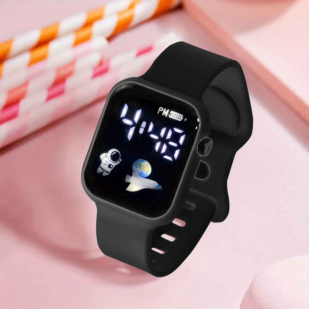 Children's Watch Suitable For Students' Outdoor Electronic Watches Screen Watch Display Time