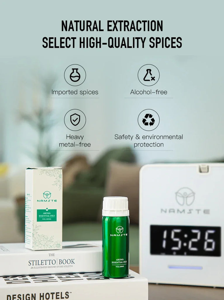 NAMSTE Diffuser Essential Oil Hotel Essential Oil Home Fragrance Aromatizador Humidificador Aceites Esenciales Aroma Diffuser