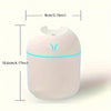 1pc  Compact USB Aroma Diffuser & Humidifier withLED Night Light - Pink & Mint Green, Essential Oil Atomizer for Homeand Car Use