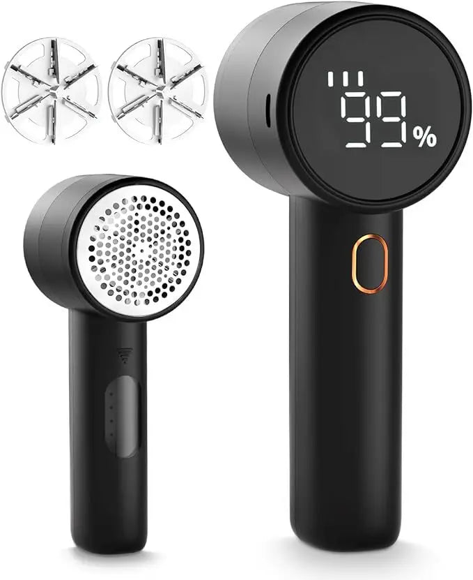 New Household Electric Lint Remover 3 Gears Adjustable Wireless LED Digital Display Hairball Trimmer Portable Sweater Epilator