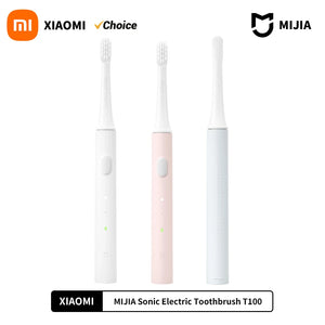 XIAOMI Mijia T100 Sonic Electric Toothbrush Mi Smart Waterproof Tooth Head Brush IPX7 Rechargeable USB for Teeth Brush Whitening