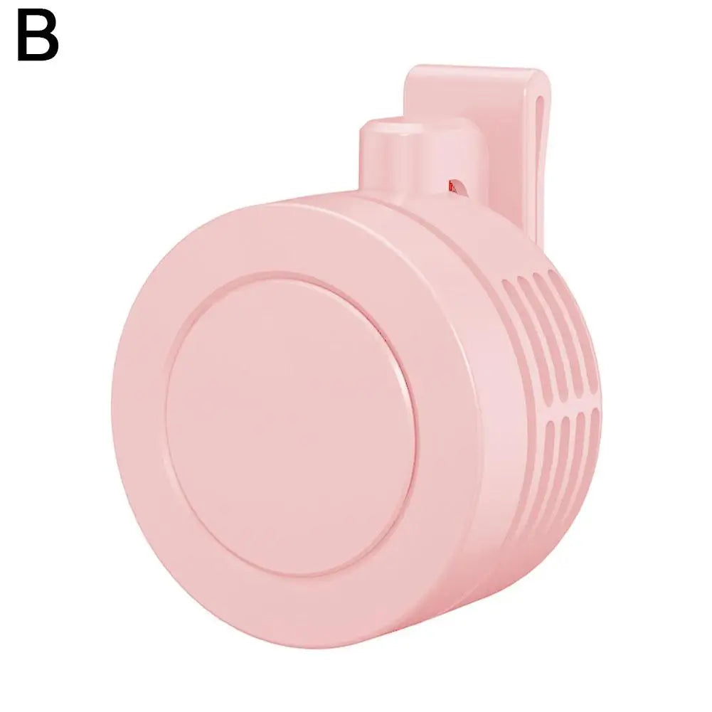 Portable Fan Clip-on Wearable Neck Fan 3-speed Belt Fan Powered By Rechargeable Battery USB Rechargeable Pocket Fan 360 Degree