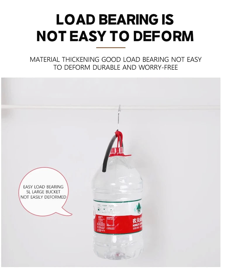 5PCS Impregnated Plastic Semi-circle Adult Clothes Hanging No Trace Non-slip Bolting Clothes