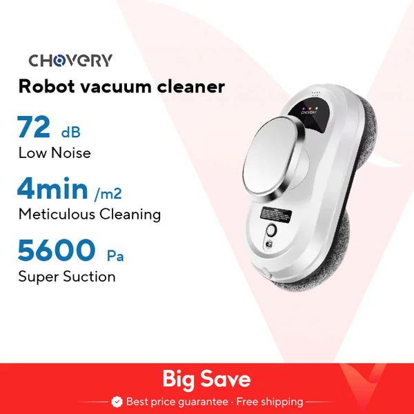 CHOVERY Robot vacuum cleaner window cleaning robot window cleaner electric glass limpiacristales remote control