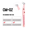 Eyelash Tweezers Pink Strawberry Stainless Steel Superhard Tweezers For Lash Extension High Precision Anti-Static Makeup Tweezer