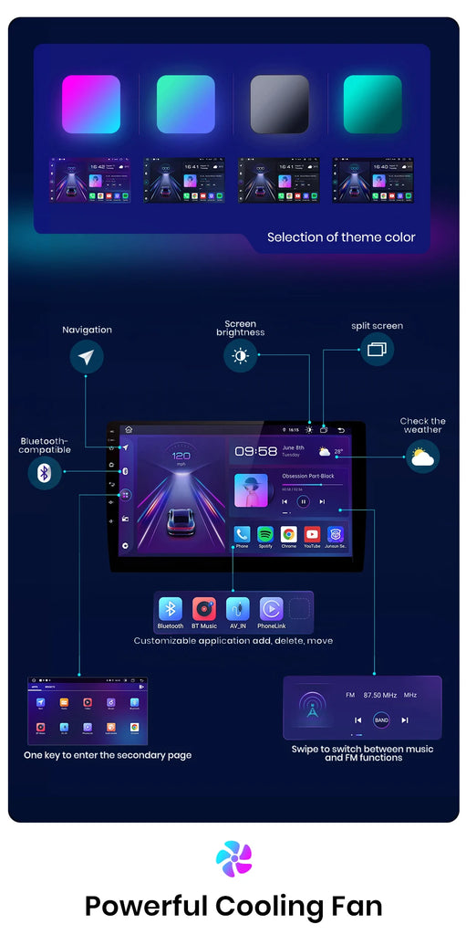 Junsun Wireless CarPlay for Apple Android Auto Car Radio for BMW E46 M3 X5 1998-2006 GPS RDS Touch Screen