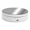 3 Speeds Electric Rotating Display Stand Mirror 360 Degree Turntable Jewelry Holder Battery/USB Power for Photography Shooting
