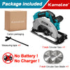 Kamolee 7 inch 21V 6.0Ah 6000mAh Electric Circular Saw  for Home DIY Apply to 18V 21V Battery