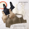 Women's undergarments for a beautiful back, gathering undergarments without steel rings, and retracting undergarments