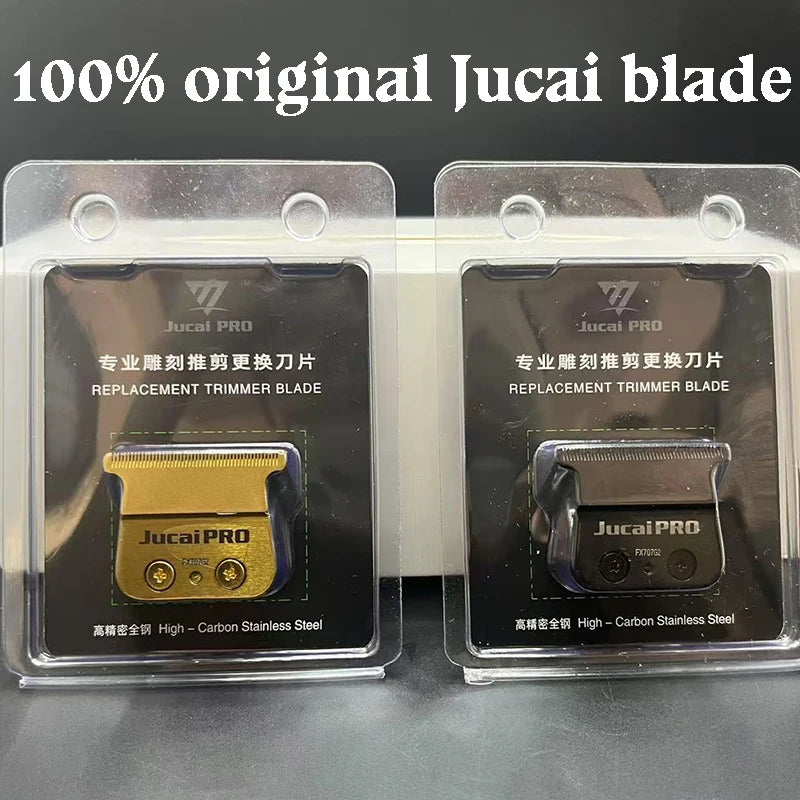 Jucai PRO Blade Original High Carbon Steel Titanium Coated FX707G2 Bit for Jucai PRO F7878 FF1T Trimmer High Quality DLC Blade