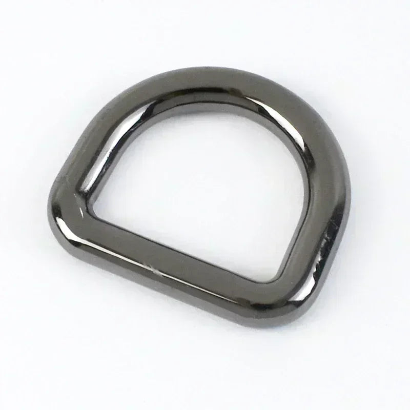 10Pcs 10-50mm Metal O D Rings Buckles for Bag Strap Belt Pet Dog Leash Backpack Webbing Ring Clasp DIY Leather Craft Accessories