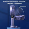 Digital  Display USB Handheld Mini Fan Portable  Office Student Desktop Silent  Foldable Small Fan Multi-Speed Adjustment