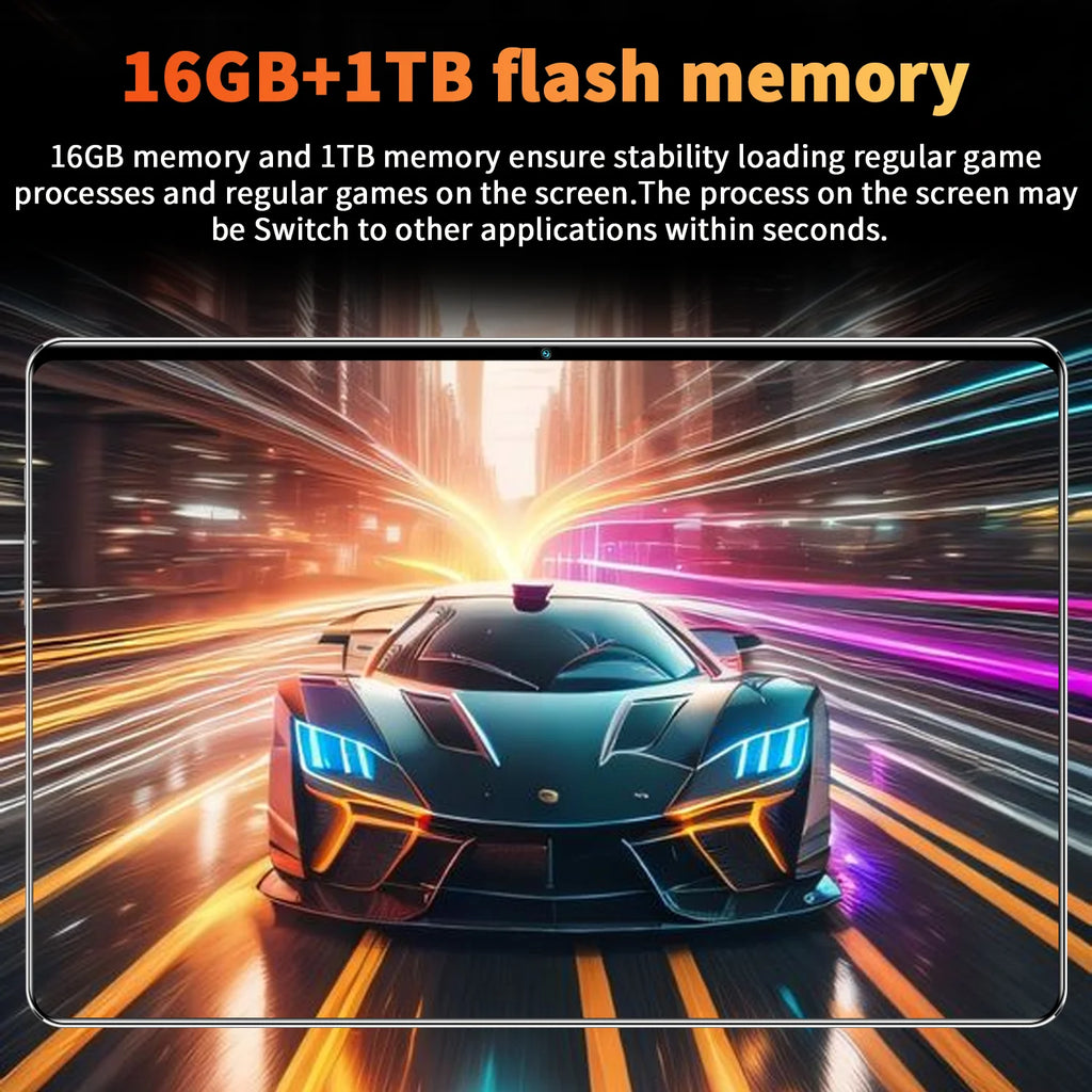 2025 Global New 10.36 inch tablet Android 14 Pad 15 Pro 16GB 1TB Snapdragon 8 Gen2 4KHD 5G WIFI Bluetooth WPS 20000mAh tablets