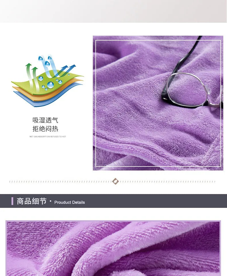 Flannel Spring Autumn Blanket Extra Soft Comfortable Nap Shawl Blankets Solid Warm Multi-functional Skin Friendly Throw Blanket