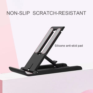 Portable Desktop Holder Foldable Mini Moblie Phone Stand For iPhone 13 Pro Max iPad Xiaomi Desk Bracket Portable Stand