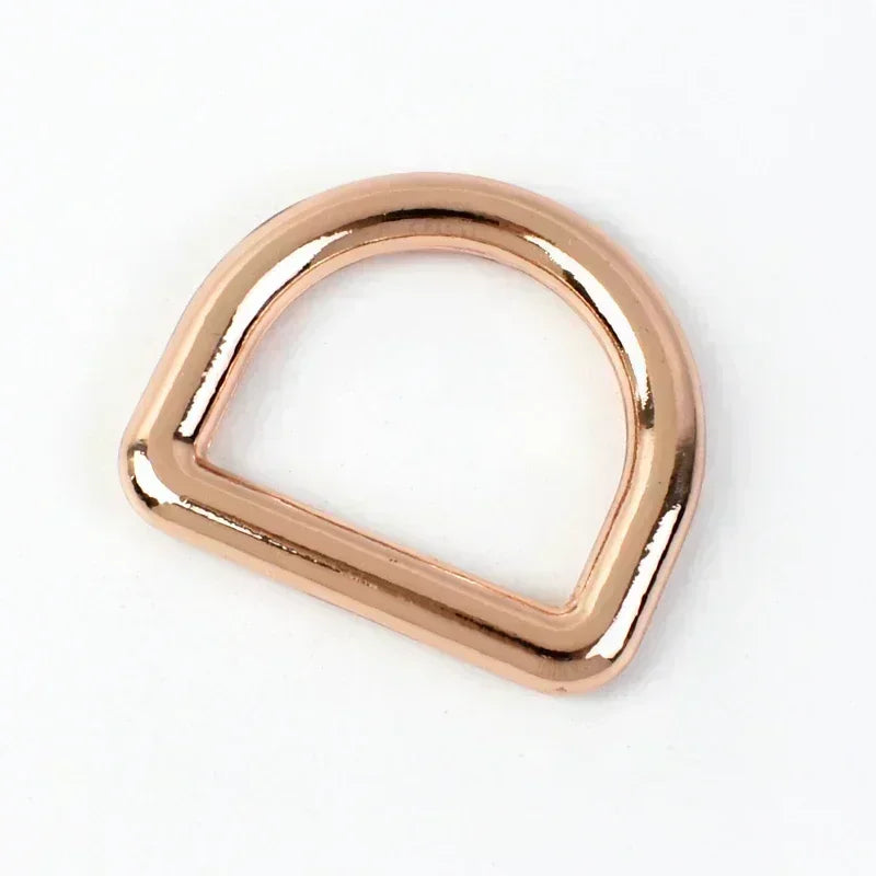 10Pcs 10-50mm Metal O D Rings Buckles for Bag Strap Belt Pet Dog Leash Backpack Webbing Ring Clasp DIY Leather Craft Accessories