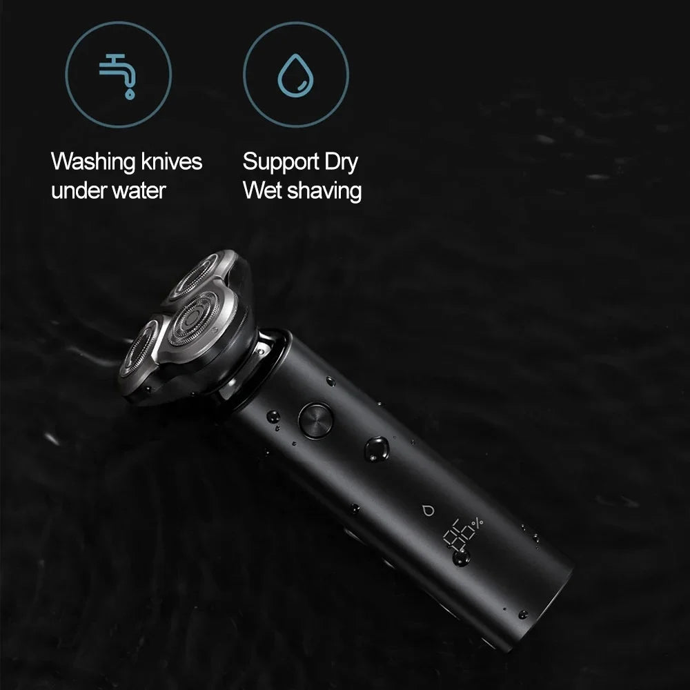 Xiaomi Mijia Electric Shaver S500 Portable Beard Trimmer Dry Wet Shaving Washable beard trimmer Electric Shaver For Man