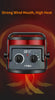 3000W Portable Electric Space Heater with Fan Adjustable Thermostat  2 Heat Settings + Fan Mode Overheat & Tip-Over Protection