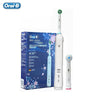 Oral B Pro 4000 Electric Toothbrush Rechargeable 3D Visible Pressure Sensor 4 Modes Sonic Tooth Brush for Adults Oral Cleaning