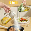 200/300ml Oil Spray Bottle Camping BBQ Cooking Kitchen Baking Olive Oil Soy Sauce Dispenser Vinegar Air Fryer Sprayer Gadgets