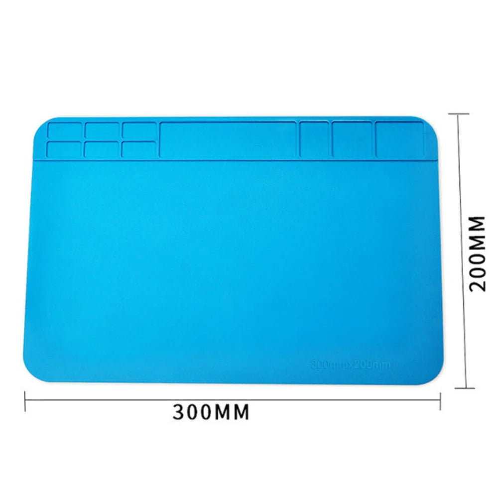 ESD Soldering Mat Repair Pad Insulation Heat Resistant Soldering Station Silicon Work Pad Desk Platform Phone Repair Tool Kit
