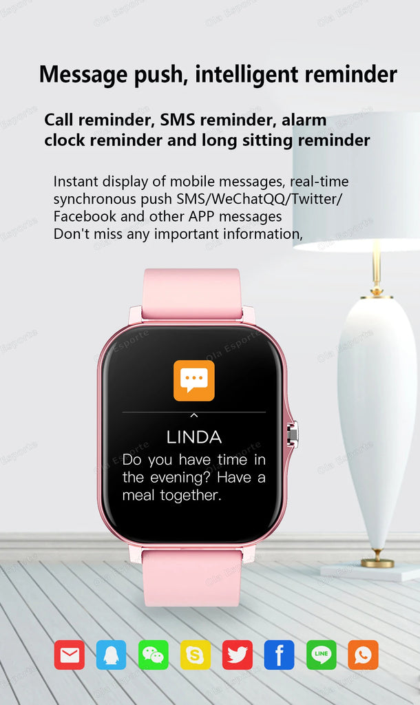 2025 Smart Watch 2.01 Inch HD Display Bluetooth Call Message Preview Sport Modes DIY Dial Weather Forecast Watches For Men Women