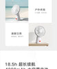 2022 New Xiaomi Mijia Desktop Mobile Fan Desktop / Handheld Dual-use, Soft Air For Office School Usb Charging 4000mAh