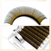 ABONNIE Dark Brown Eyelash Extension Mix 8-15mm Mink Individual Eyelash Lashes High Quality Color Natural Korean Eyelashes