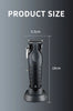 Kemei 2299 Barber Cordless Hair Trimmer 0mm Zero Gapped Carving Clipper Detailer Professional Electric Finish Cutting Machine