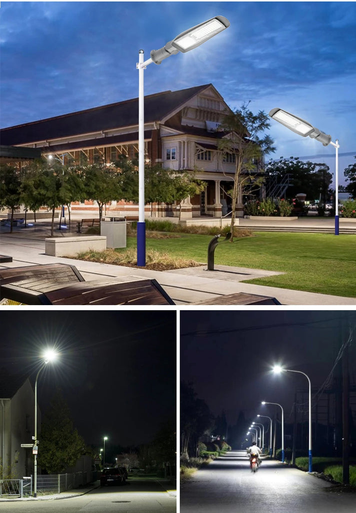 New Outdoor Street Lightf 50W 100W 150W 200W High Power Ultra Bright Waterproof Garage Courtyard Lighting Spotlight