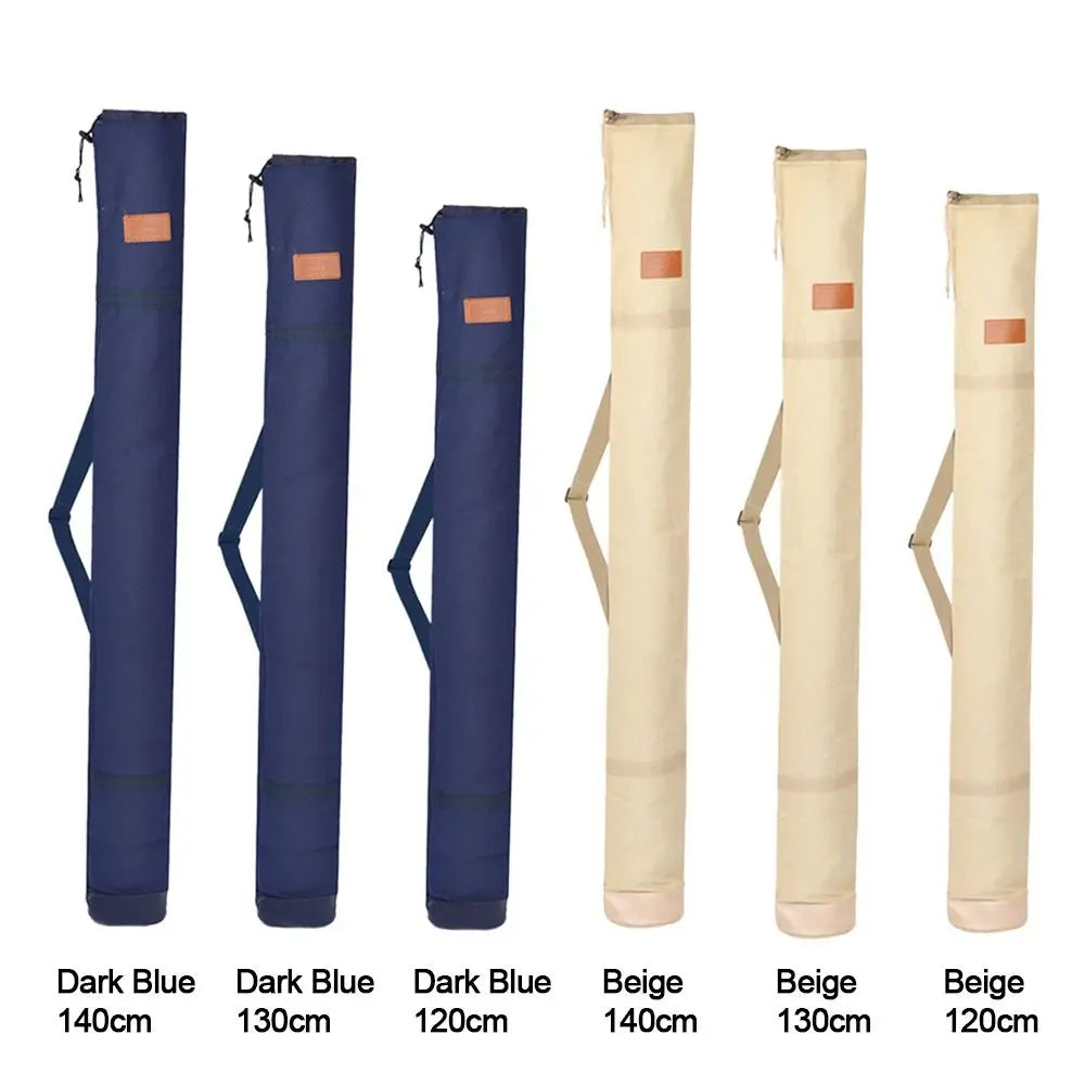 Portable Folding Fishing Rod Bag Multifunctional Fishing Tackle Storage Bag Large Capacity Fishing Gear Accessories Storage Bag