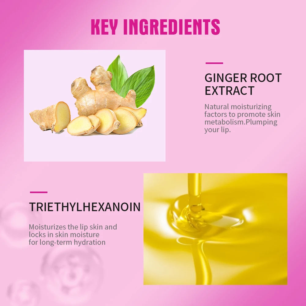 Lip Plump Serum Increase Lips Elasticity Instant Volumising Essential Oil Moisturizing Nourish Sexy Lip Care Reduce Fine Lines