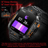 LIGE New Outdoor Military Smart Watch Men 420mAh LED Flashlight Heart Rate Sleep Health Monitoring Sport Fitness Smartwatch 2025