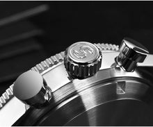 Load image into Gallery viewer, San Martin Men Watch 62mas Chronograph 40mm Fashion Business Luxury ST1901 Manual Mechanical Watches Sapphire 10Bar Luminous
