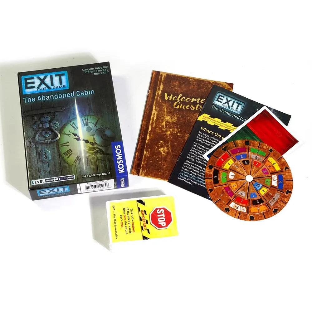 EXIT: Dead Man on the Orient Express, Mystery Solving Card Game, Family Games for Game Night, Party Games for Adults and Kids