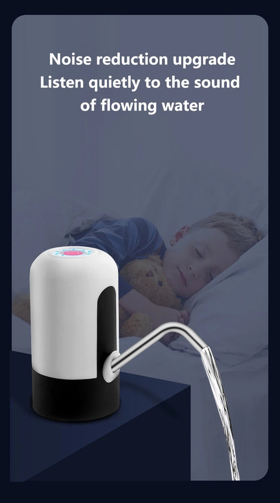 Xiaomi Electric Wireless Pumping Water Bottled Automatic Dispenser Bottle USB Rechargeable Electric Water Dispenser Bottle New