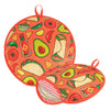 New High Quality Tortilla Warmer Pouch Fashion Helpful Fabric Insulation Bag Tortilla Warmer Insulated Fabric Storage Poucha