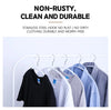 5PCS Impregnated Plastic Semi-circle Adult Clothes Hanging No Trace Non-slip Bolting Clothes