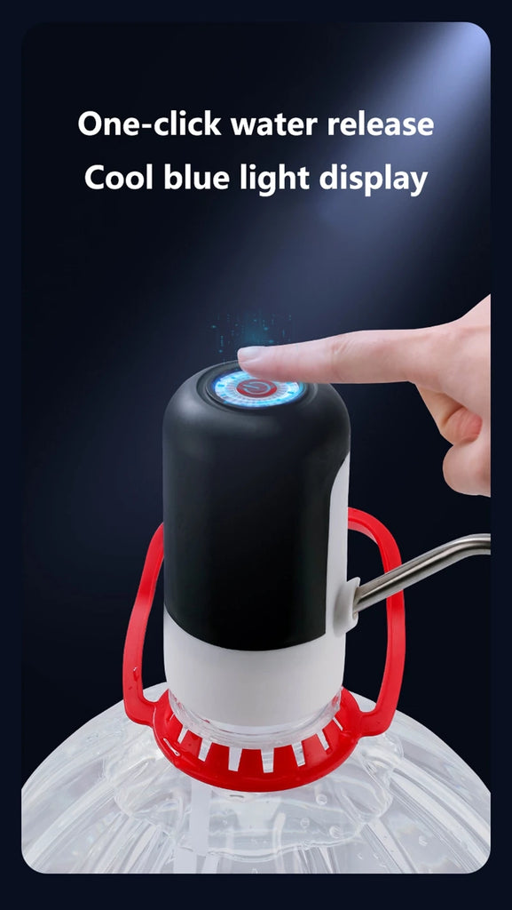 Xiaomi Electric Wireless Pumping Water Bottled Automatic Dispenser Bottle USB Rechargeable Electric Water Dispenser Bottle New