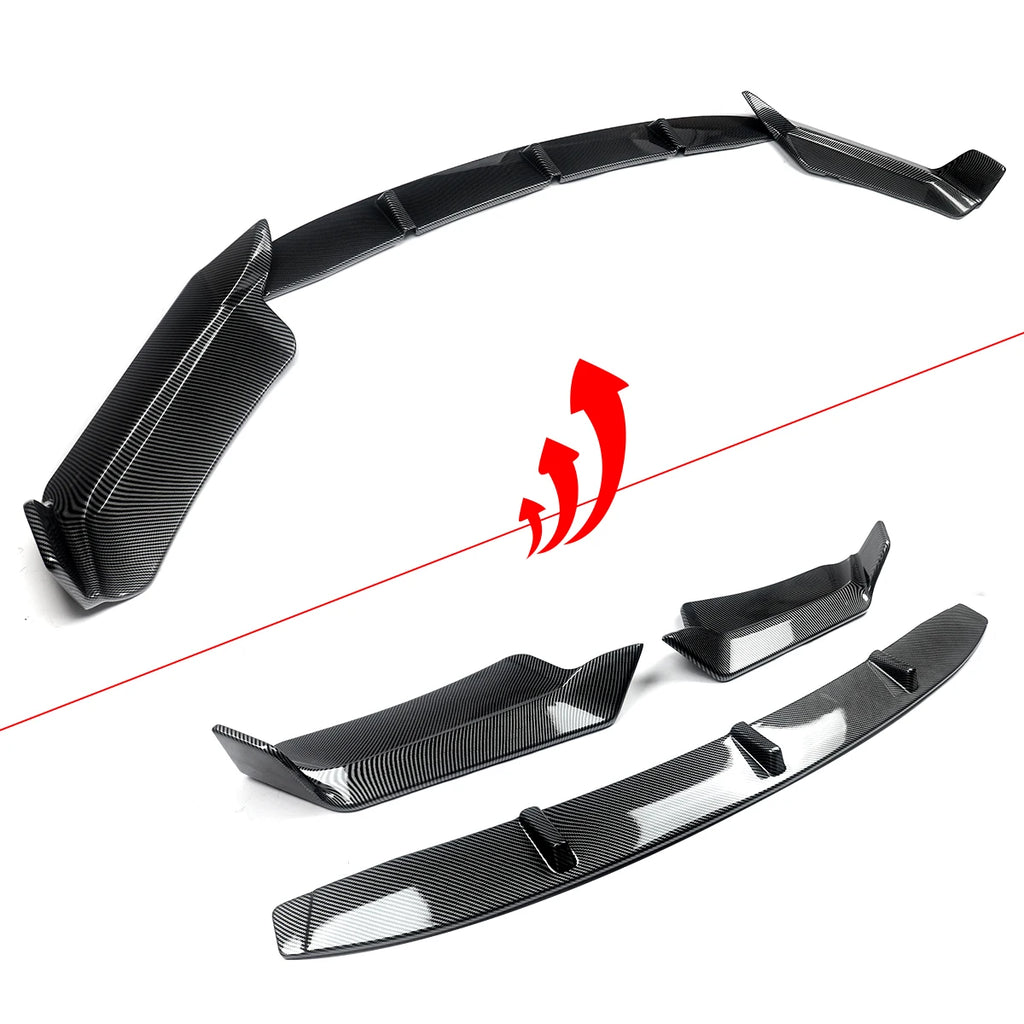 For BMW X5M F85 Body Kits Front Lip Rear Spoiler Side Skirts Carbon Look 2014-2018