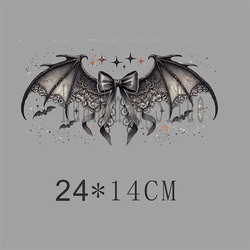 Ironed Sticker Clothing DTF Thanksgiving Halloween Fashion T-shirt Hoodie DIY Jacket Patch Is Waterproof